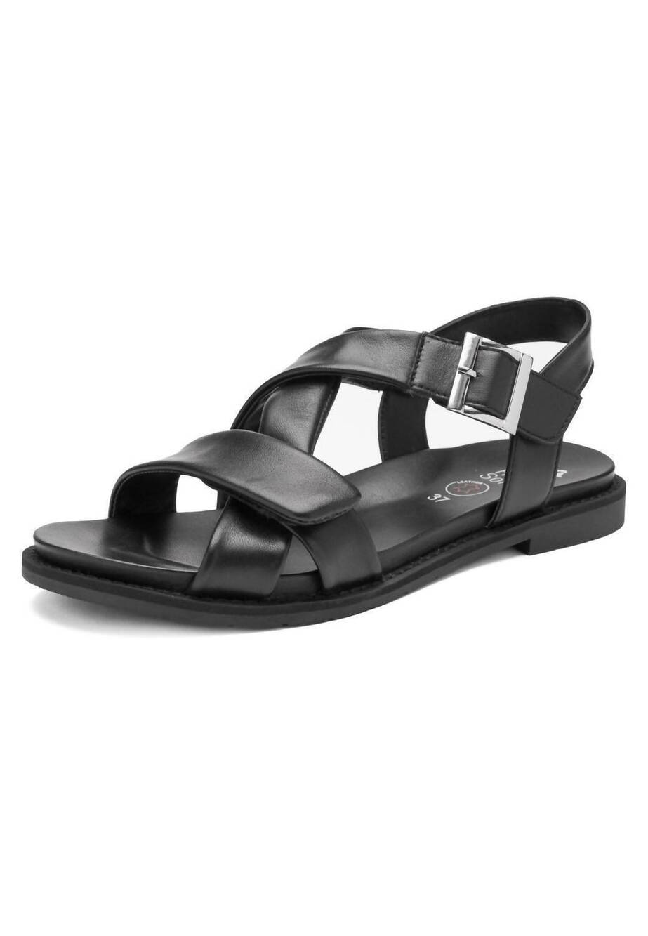 NEW ARA women's ember criss cross sandals in black